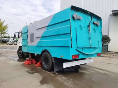 國六東風天錦12方掃路車 高效清潔的城市衛士